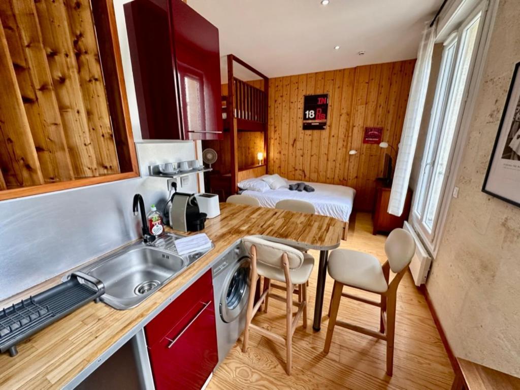 Le Woody, Centre-Ville, Parking Gratuit Bordeaux Esterno foto